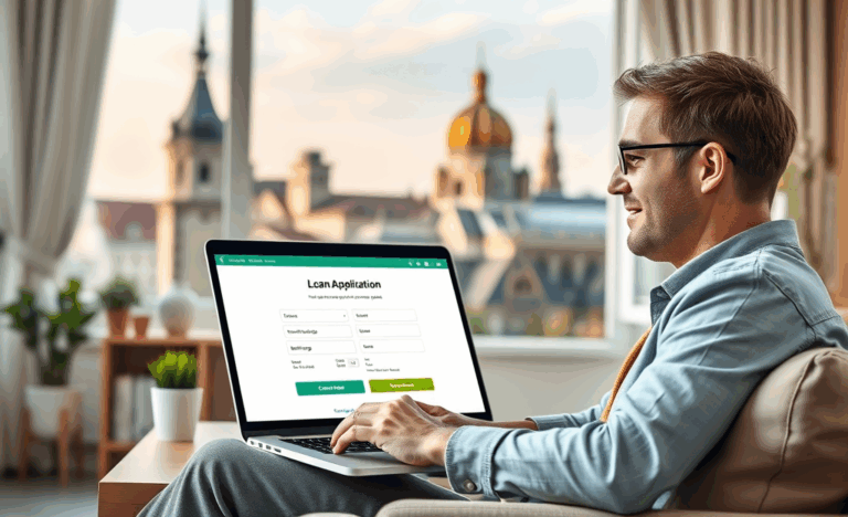Paskolos patvirtinimas internetu per kelias minutes Lietuvoje